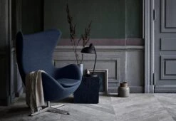 Fritz Hansen Egg Lounge Chair, 1958 -Home Furnishing Store Egg Fritz Hansen Colours Blue