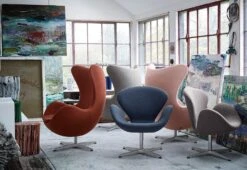 Fritz Hansen Egg Lounge Chair, 1958 -Home Furnishing Store Egg and Swan Fritz Hansen Colours