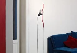 Flos Parentesi, 1971 -Home Furnishing Store Flos A Castiglioni and P Manzu red 2