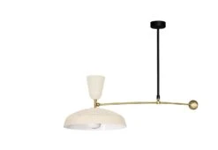 Guariche G1 Ceiling Light 13 Guariche G1 Ceiling Light -Home Furnishing Store G1 Chalk Ceiling Lamp Sideview Sammode Pierre Guariche