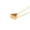 Shape In Shape Necklace, Triangle -Home Furnishing Store Kei Tominaga Shape in Shape Square necklace 01