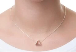 Shape In Shape Necklace, Triangle 11 Shape In Shape Necklace, Triangle -Home Furnishing Store Kei Tominaga Shape in Shape Square necklace 10