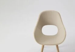 Roundish Armchair Cushioned, 2018 -Home Furnishing Store Maruni Naoto Fukasawa Roundish armchair cushioned 4