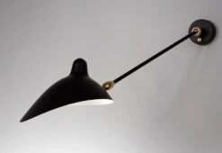 Applique 1 Arm Two Swivels Wall/ceiling Light, 1958