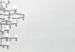 Crown Summa Chandelier, 2009 -Home Furnishing Store crown summa detail polished