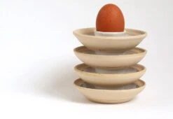 Stoneware Egg Cup, 2019 -Home Furnishing Store eggcup white pat oleary twentytwentyone 4