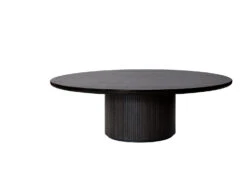 Gubi Moon Coffee Table -Home Furnishing Store gubi space copenhagen moon coffee table large brown black stained