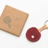 Ping Pong Leather Keyring -Home Furnishing Store herr pong ping pong keyring 1