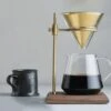 Kinto Slow Coffee Brewer Stand Set, Brass -Home Furnishing Store kinto slow coffee slow brewer stand set