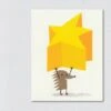 Superstar Hedgehog Card -Home Furnishing Store lisa jones superstar hedgehog