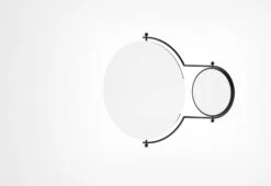 Orbit Mirror, 1981 -Home Furnishing Store orbit mirror OMK1965 twentytwentyone black1