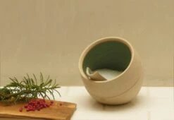 Stoneware Salt Pig, 2017