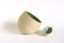 Stoneware Salt Pig, 2017 -Home Furnishing Store po l salt pig side 2