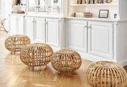 Franco Albini Ottoman, 1951 -Home Furnishing Store sika FA 15 FA 16 Ottomans Holck BF