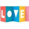 Love Folding Card 2 Love Folding Card -Home Furnishing Store twentytwentyone Cut and Make LOVE Folding Card 2