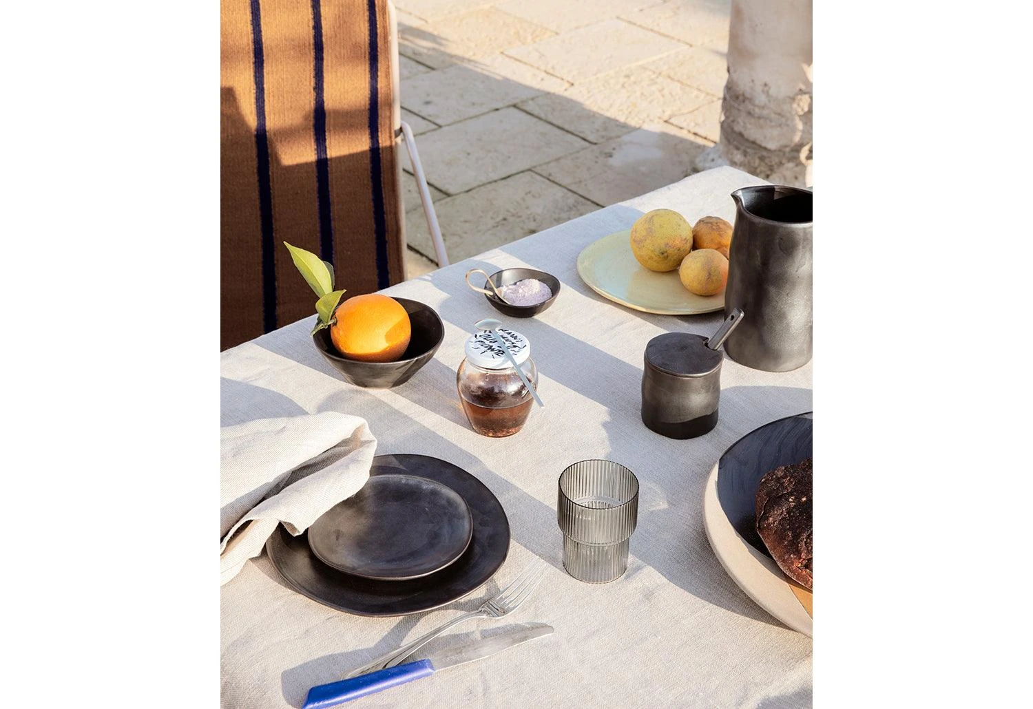 Ferm LIVING Flow Jar With Spoon 6 Ferm LIVING Flow Jar With Spoon - Image 4