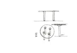 Smalto Table, 2019 13 Smalto Table, 2019 -Home Furnishing Store twentytwentyone Knoll Smalto Table 4