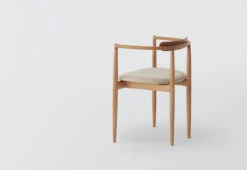 Miau Armchair, Upholstered -Home Furnishing Store twentytwentyone Koyori GamFratesi Miau Oak Upholstered 2