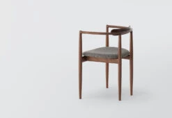 Miau Armchair, Upholstered -Home Furnishing Store twentytwentyone Koyori GamFratesi Miau Walnut Upholstered 2