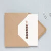 Foil Blocked Copper Candle Card -Home Furnishing Store twentytwentyone manufacturer ola studio copper candle card 1