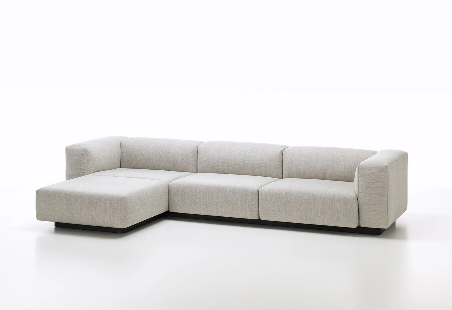 Vitra Soft Modular Three-seater With Chaise Longue, 2016 4 Vitra Soft Modular Three-seater With Chaise Longue, 2016 - Image 2