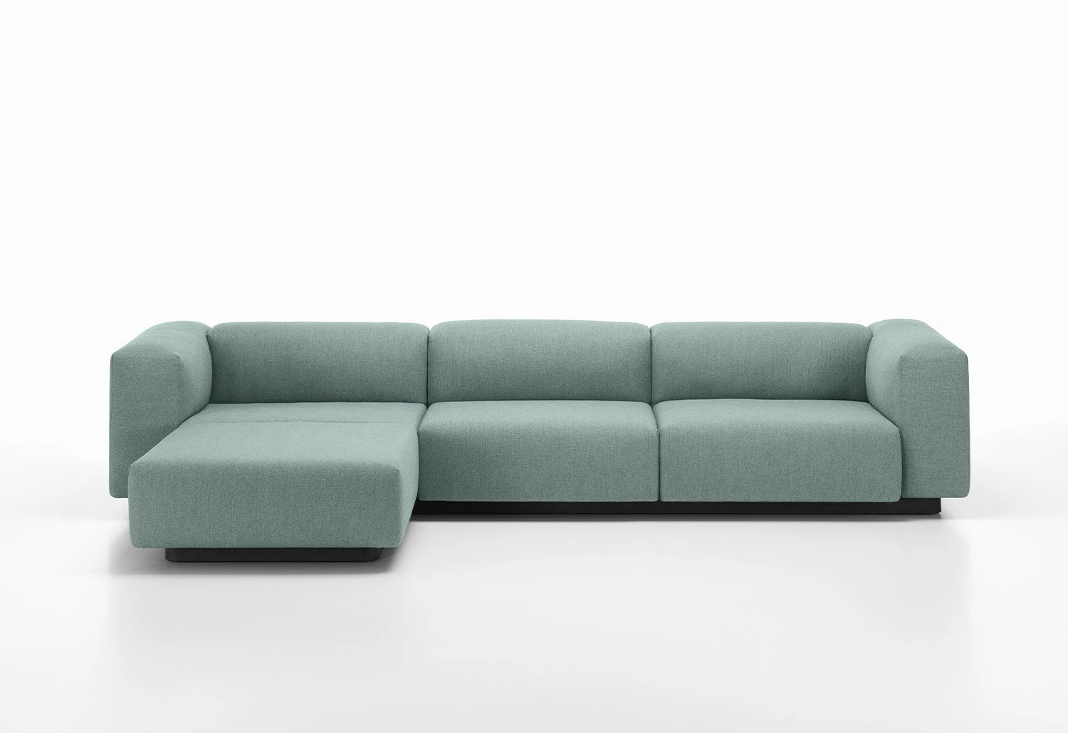 Vitra Soft Modular Three-seater With Chaise Longue, 2016 5 Vitra Soft Modular Three-seater With Chaise Longue, 2016 - Image 3