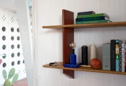 Vitra Rayonnage Mural Shelf, 1936 -Home Furnishing Store twentytwentyone vitra jean prouve royannage mural lifestyle 4