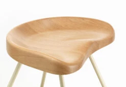 Vitra Tabouret N° 307, 1951 -Home Furnishing Store twentytwentyone vitra jean prouve tabouret 307 light oak 2