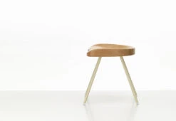 Vitra Tabouret N° 307, 1951 -Home Furnishing Store twentytwentyone vitra jean prouve tabouret 307 light oak 5