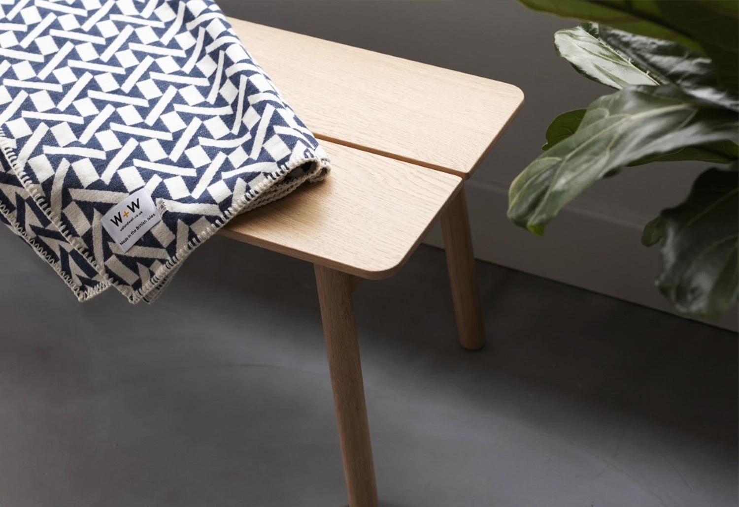 Woodblock Throw 3 Woodblock Throw